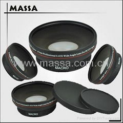 0.45x wide angle lens 67mm camera lens conversion lens