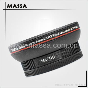 0.45x wide angle lens 67mm camera lens conversion lens 2