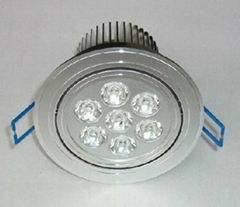 7w led high power ceiling light