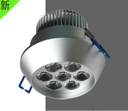 7w led high power ceiling light 