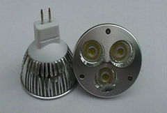 3w led spot light mr16 base