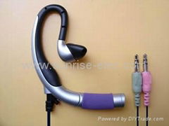 headset earpone over ear computer earplug