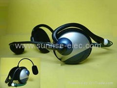 Handsfree earphone mobile phone back the neck