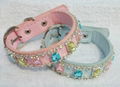 Fashionable Leather Pet Collar 2