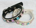 Fashionable Leather Pet Collar 5