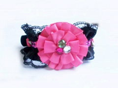 flower pet collars