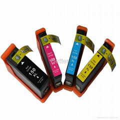 Compatible Ink Cartridges for LM 150XL BK C M Y with chip