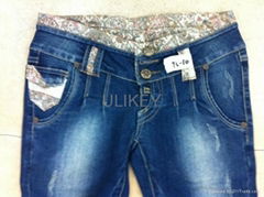 ladies'fashion jeans