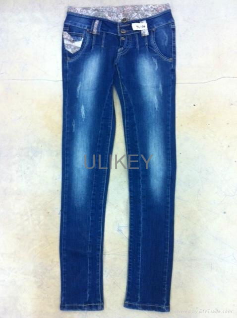 ladies'fashion jeans 3