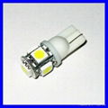 car led light auto led bulb T10 W5W 5smd