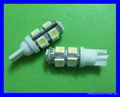 car led light auto led bulb T10 W5W 5smd 5050 4