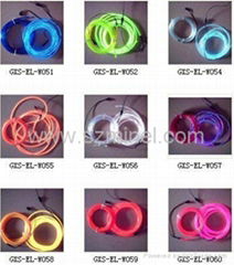 supplier from china el glowing cable 