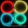 High brightness el chasing wire