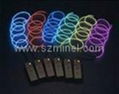 colorful high brightness el wire  5