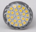 LED燈杯 MR16 24粒貼片5050 壓鑄鋁電鍍 2