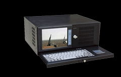 4U Rackmount 8" TFT LCD All In One Workstation IEC-808E