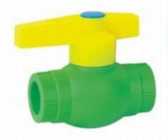 Plastic ball valve