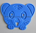 lovely silicone mat -- animal shape 5