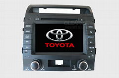 Special OEM Car DVD Player For Toyota Land Cruiser