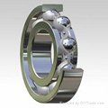 SMF84ZZ Stainless Steel Flanged Ball Bearing 4mm/8m/3mm (shielded or sealed) 4