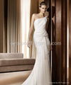 2011 new style popular organza wedding