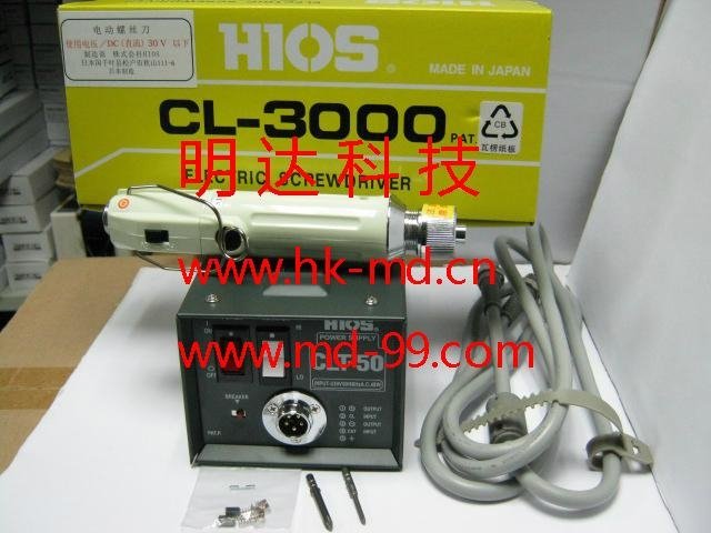 HIOS CL-3000 Electronic Screwdriver (electric power tool) 4