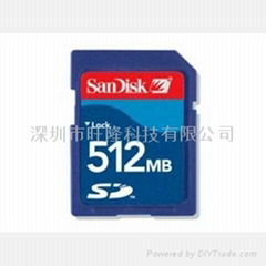 闪存卡 SD512MB