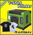 Digital flatbed t-shirt textile garment