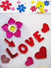 Valentine window sticker