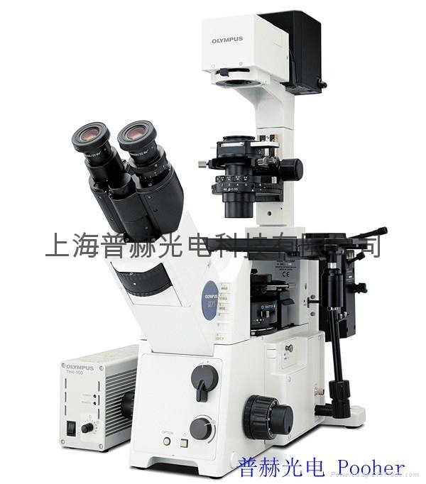 奥林巴斯荧光倒置显微镜IX71-A12FL/PH