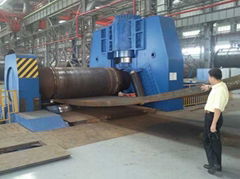 Hydraulic Level-Down 3 Rolls Plate Bending Machine