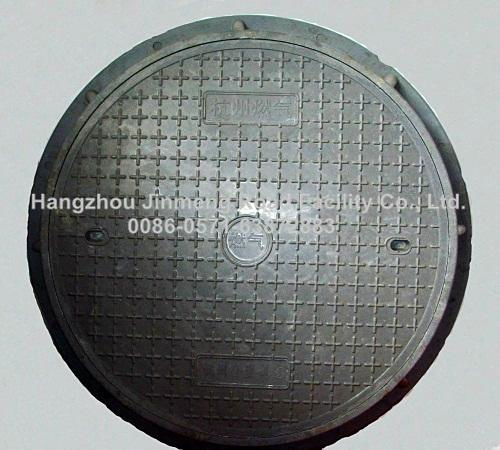 Anti-theft Manhole cover with lock