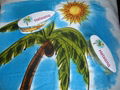 Compressed Cotton Beach Towel with Custom Design