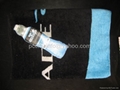 Compressed Beach Towels Velour with Reactive Printed 1