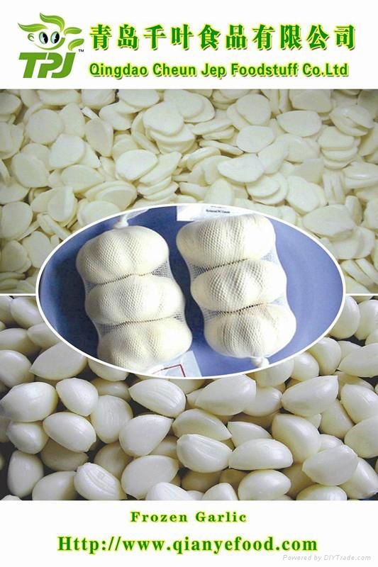 IQF garlic dices frozen garlic dices slices cloves(qianye) 3