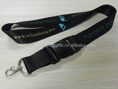 Heat-transfer lanyard