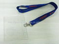 lanyard with pvc pouch