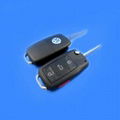 VW Touareg Remote Key Shell (3+1) Button 