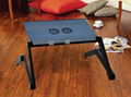 Durable Folding Laptop Desk Stand Tray/PC Office Desk  2