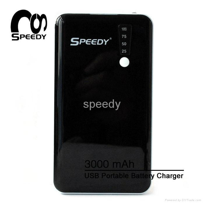 3000mAh emergency charger for Iphone 4