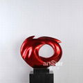 Modern red vortex art furnishing articles