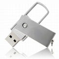 2G mini metallic USB compatible disk