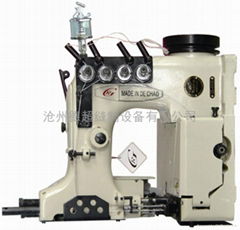 double needles four thread woven bag sewing machine