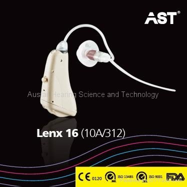 Lenx 16 Smart Built-in Tinnitus Masker RIC BTE Hearing Aid 3