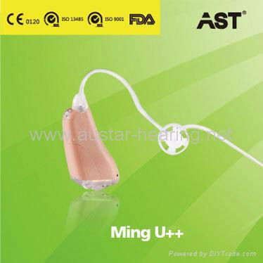 Ming U++ Digital BTE Open Fit Hearing Aid