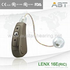 LENX 16E RIC super mini ear ric ear hook hearing aid  