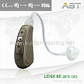 LENX 8E open fit sound amplifier with hearing aid tubes   1