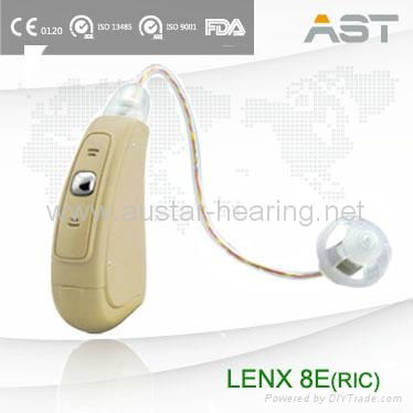 LENX 8E RIC used tube personal sound amplifier hearing aid