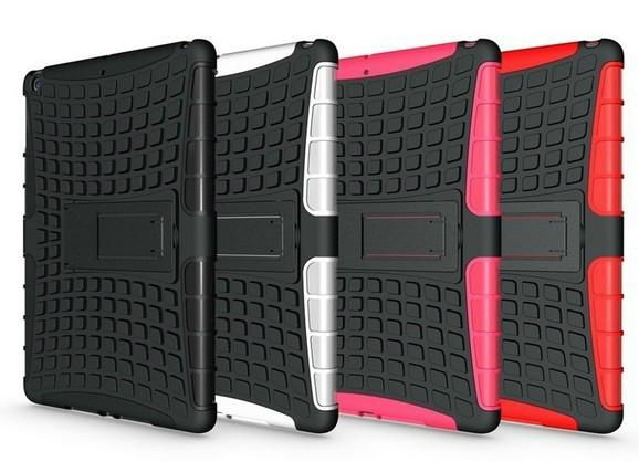 Lower MOQ hot kickstand r   ed case for ipad air 3