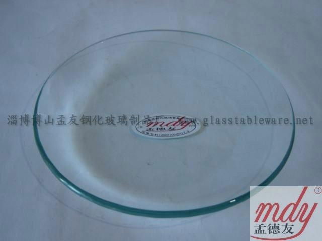 Clear Tempered Glass Fruit Plate  3